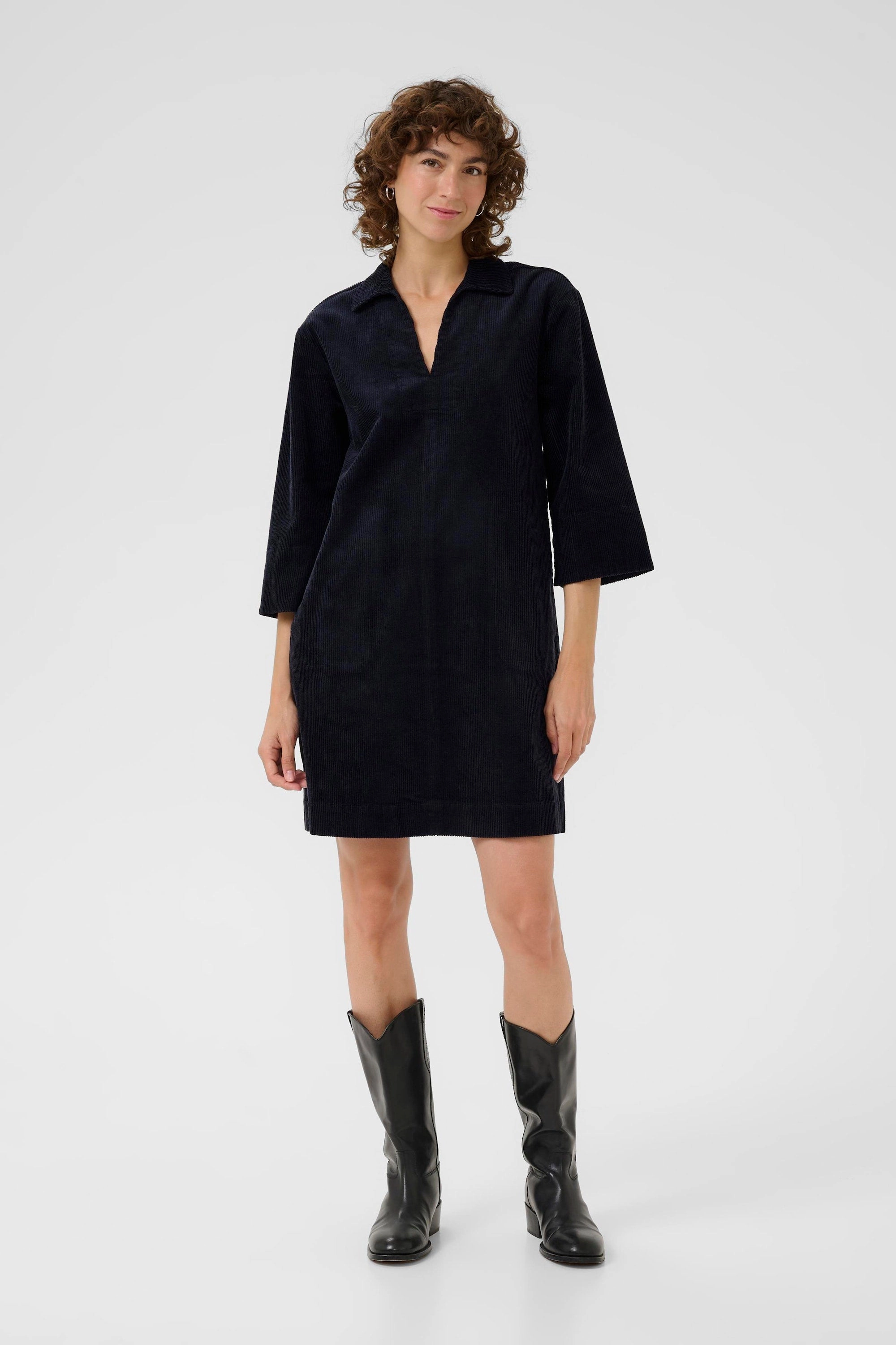 SHARRI CORD DRESS Mood Booster