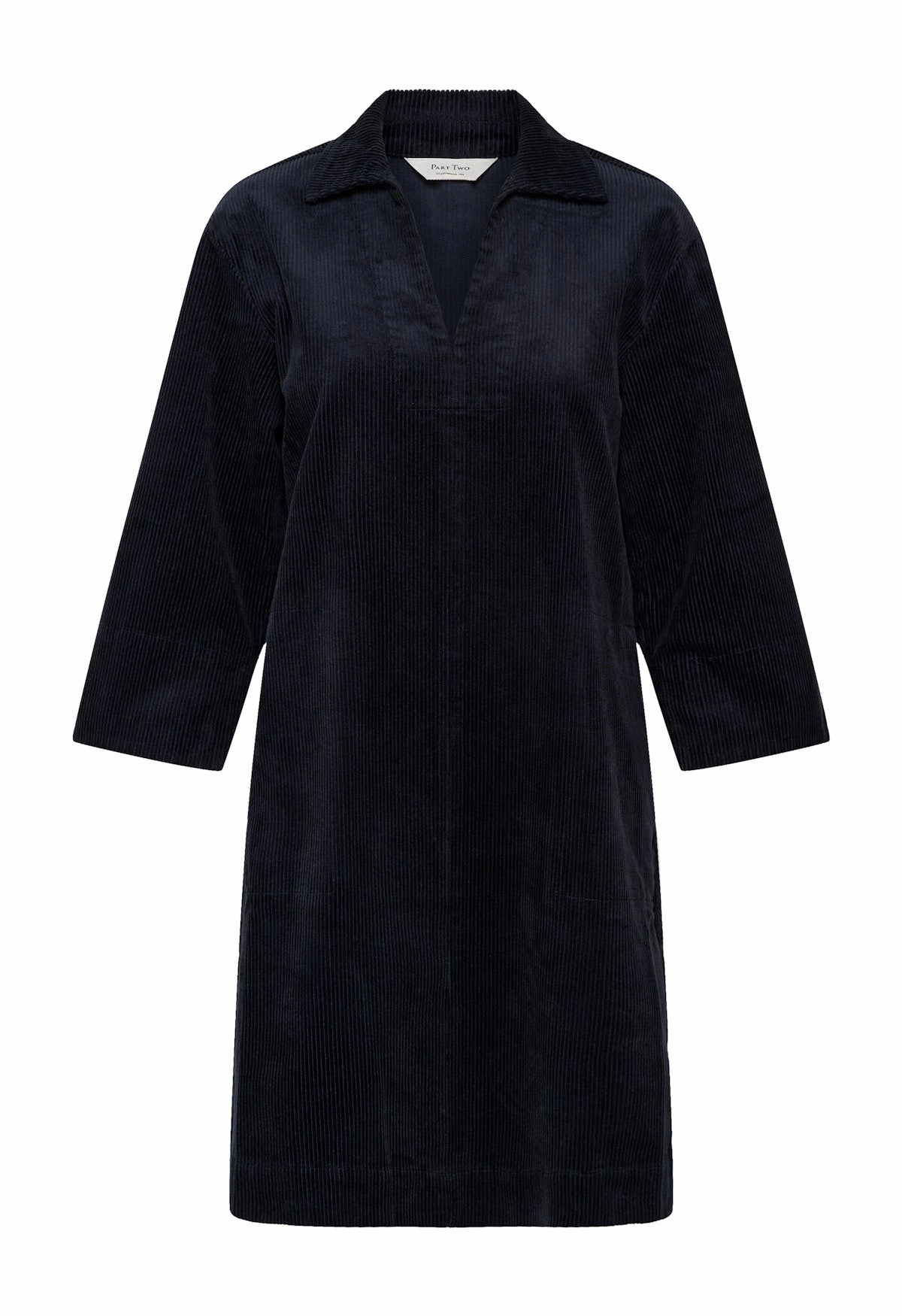 SHARRI CORD DRESS Cozy Layering Night Party