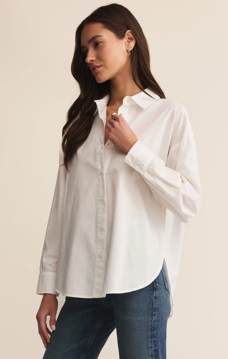 ELEVATED POPLIN SHIRT Non Chafing Edges