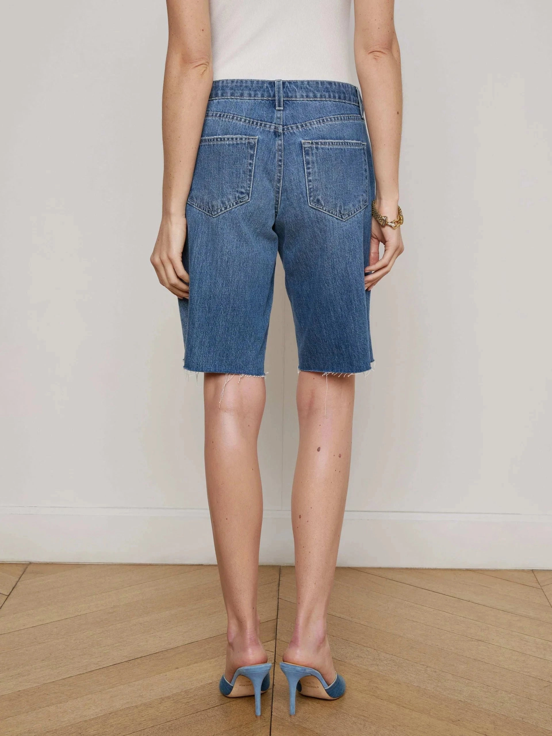 Light Weight Elise Denim Bermuda Short Woodrow