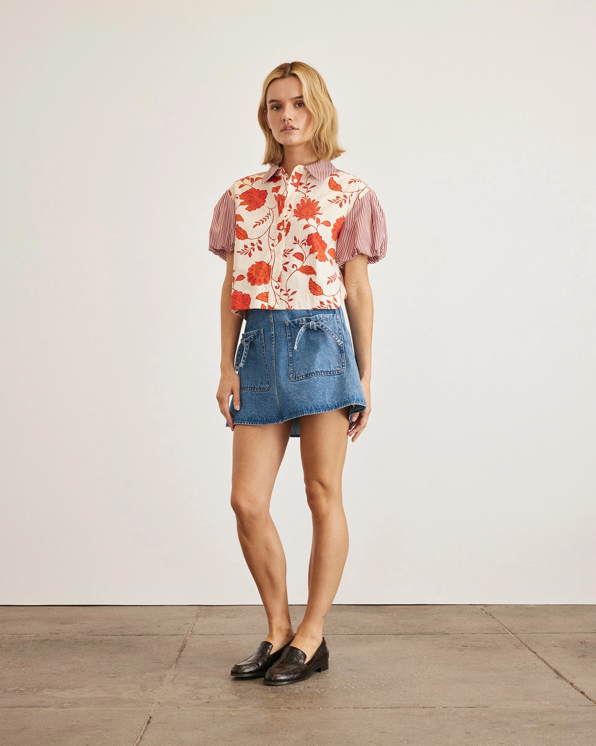 Elza Top Sustainable Textile Resilient Fabric Blend