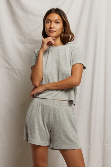 Relaxed Fit Design Comfy Ease EMILY LOOP TERRY SHORTS