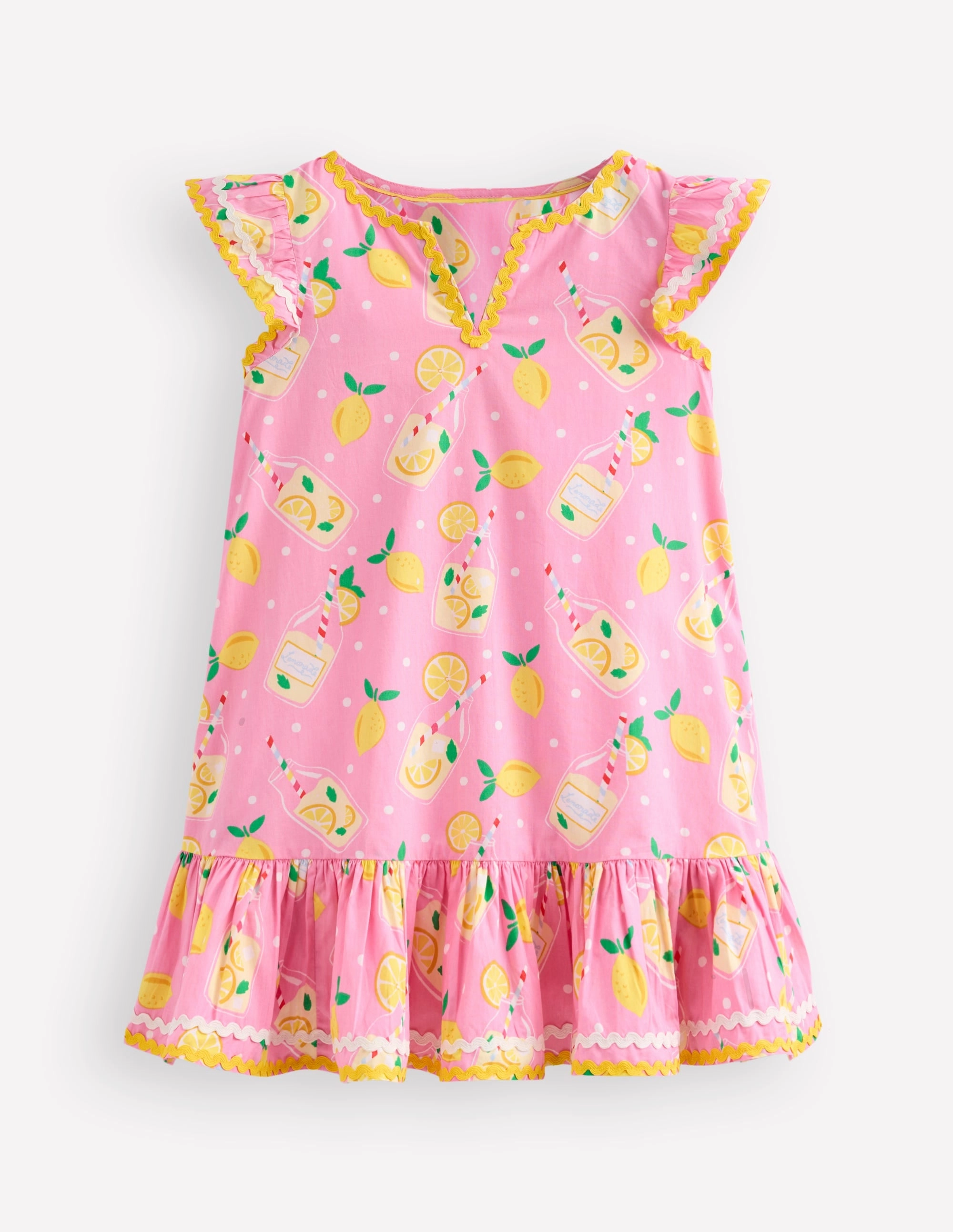 Emmy Woven Beach Dress-Chalk Pink Lemonade Cool Structure