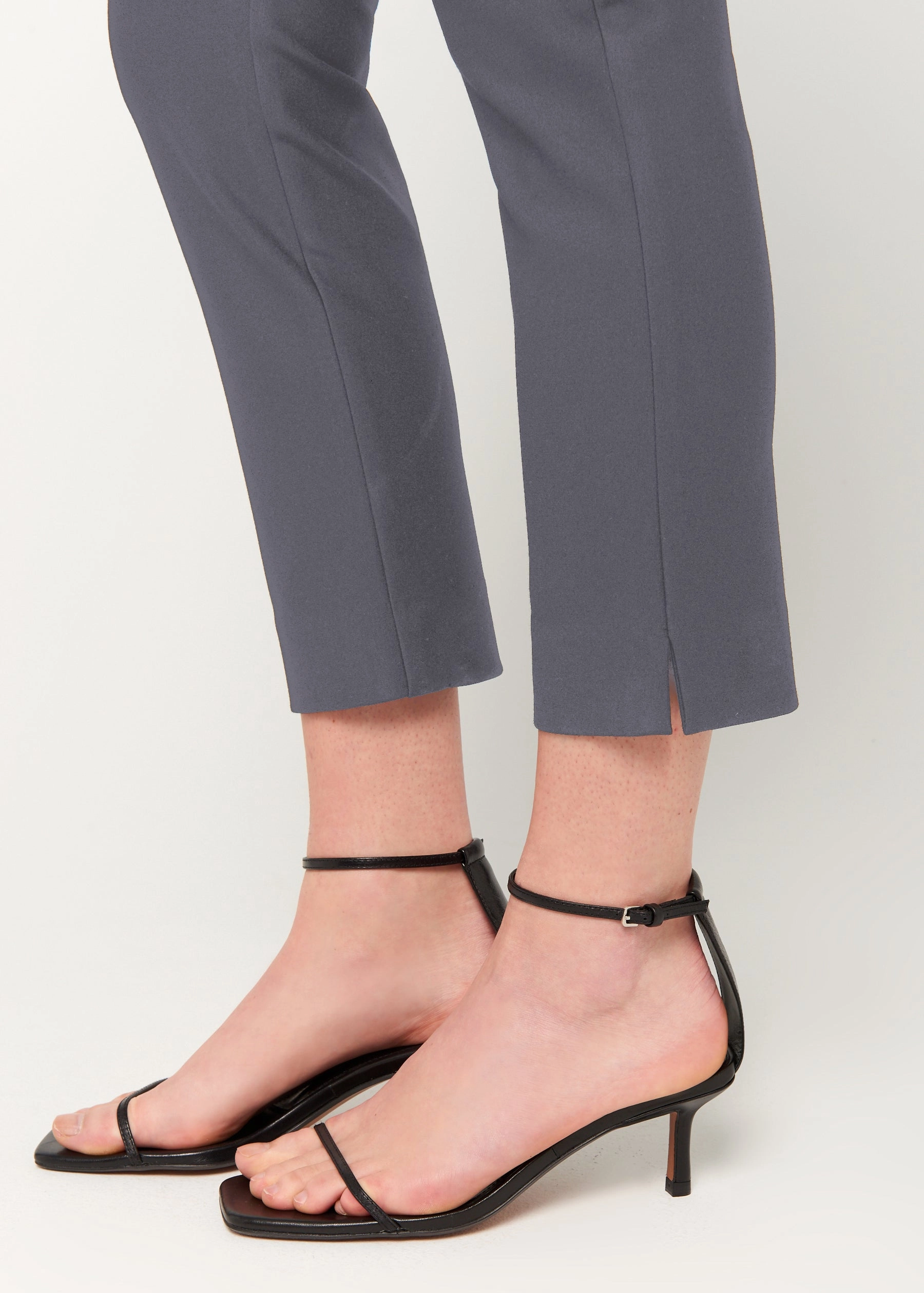 Marlie Ponte Slate Grey Pant Hidden Pocket System