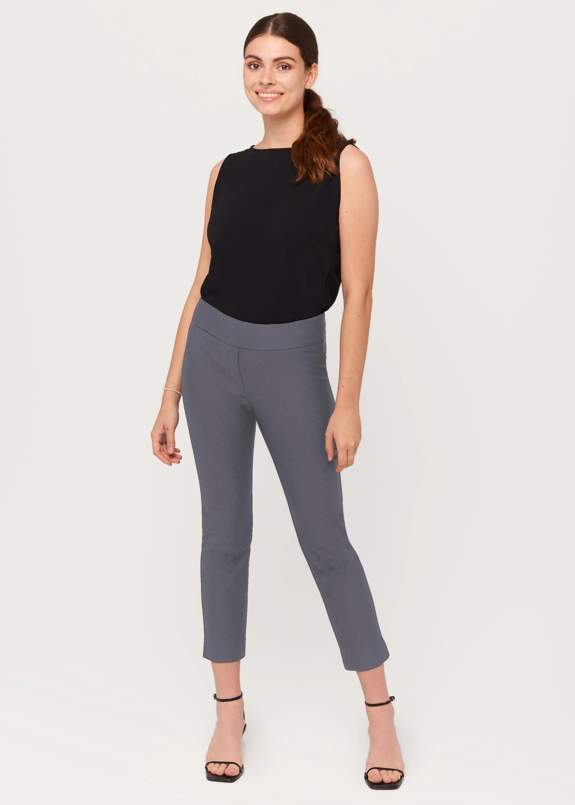 Weather Flex Marlie Ponte Slate Grey Pant