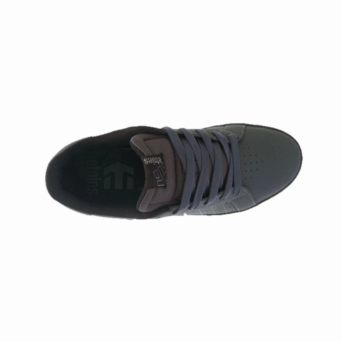 ETNIES 4101000416 022 FADER LS MN'S (Medium) Dark Grey/Black Nubuck Skate Shoes All Season