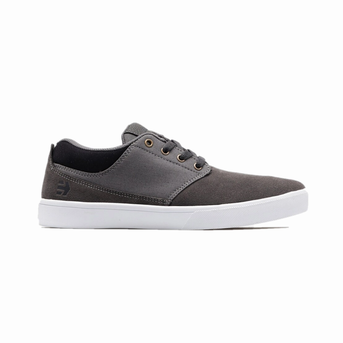 urban vibe Ventilated Sides ETNIES 4101000436 020 JAMESON MT MN'S (Medium) Gray Suede & Canvas Skate Shoes