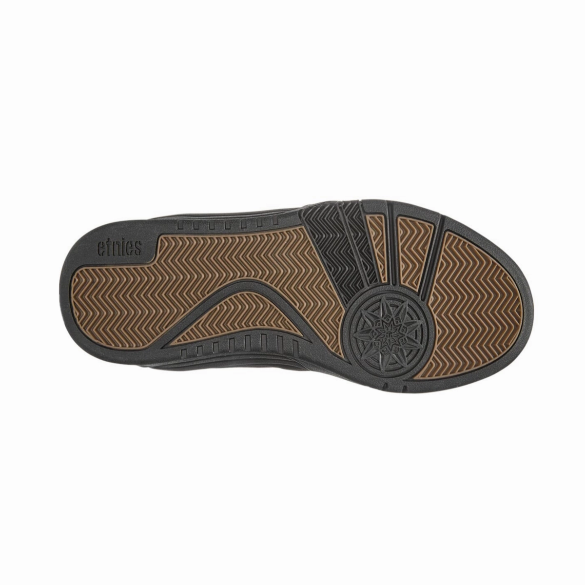 Responsive Cushion Breathable wear ETNIES 4102000147 003 ESTRELLA MN'S (Medium) Black/Black Suede & Synthetic & Textile Skate Shoes