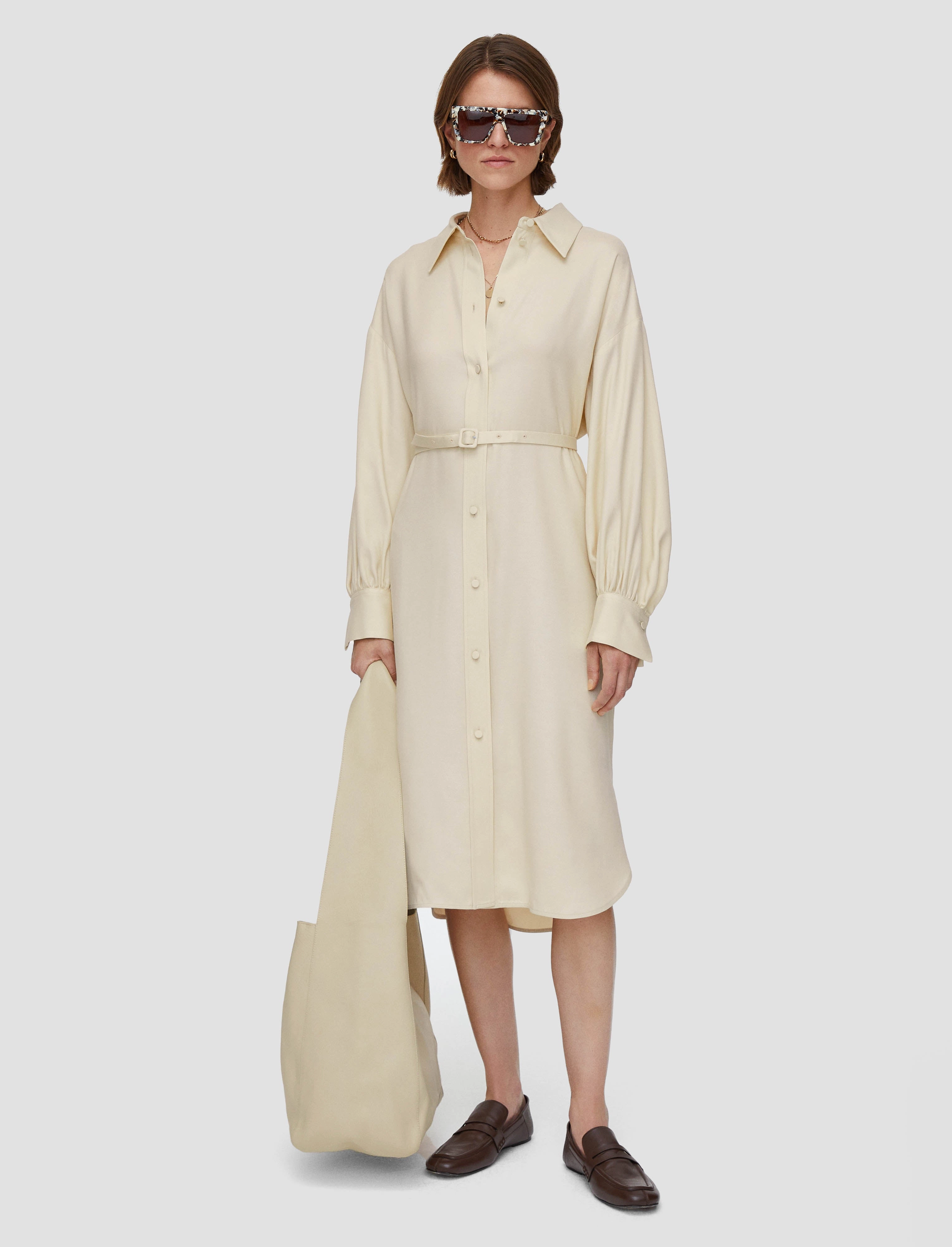 Soft And Comfortable Viscose Twill Floreal Dress