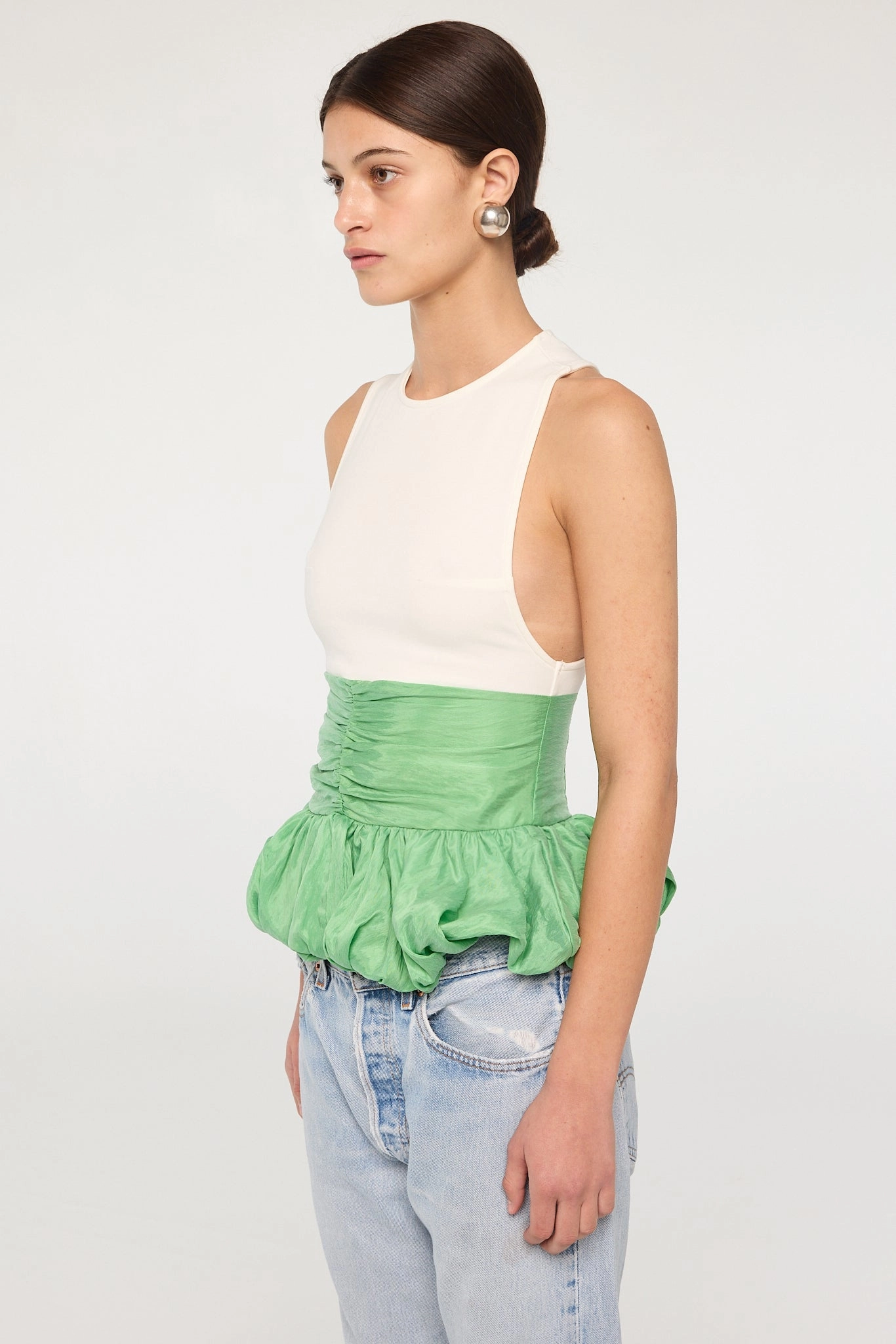 ARDEN TOP TaglessLabel V Neck Design