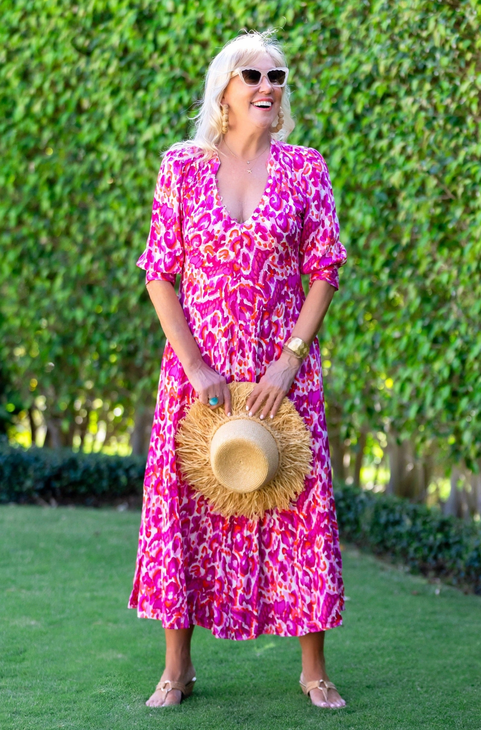 Daphne Dress / Magenta New Spirit Subtle Comfort