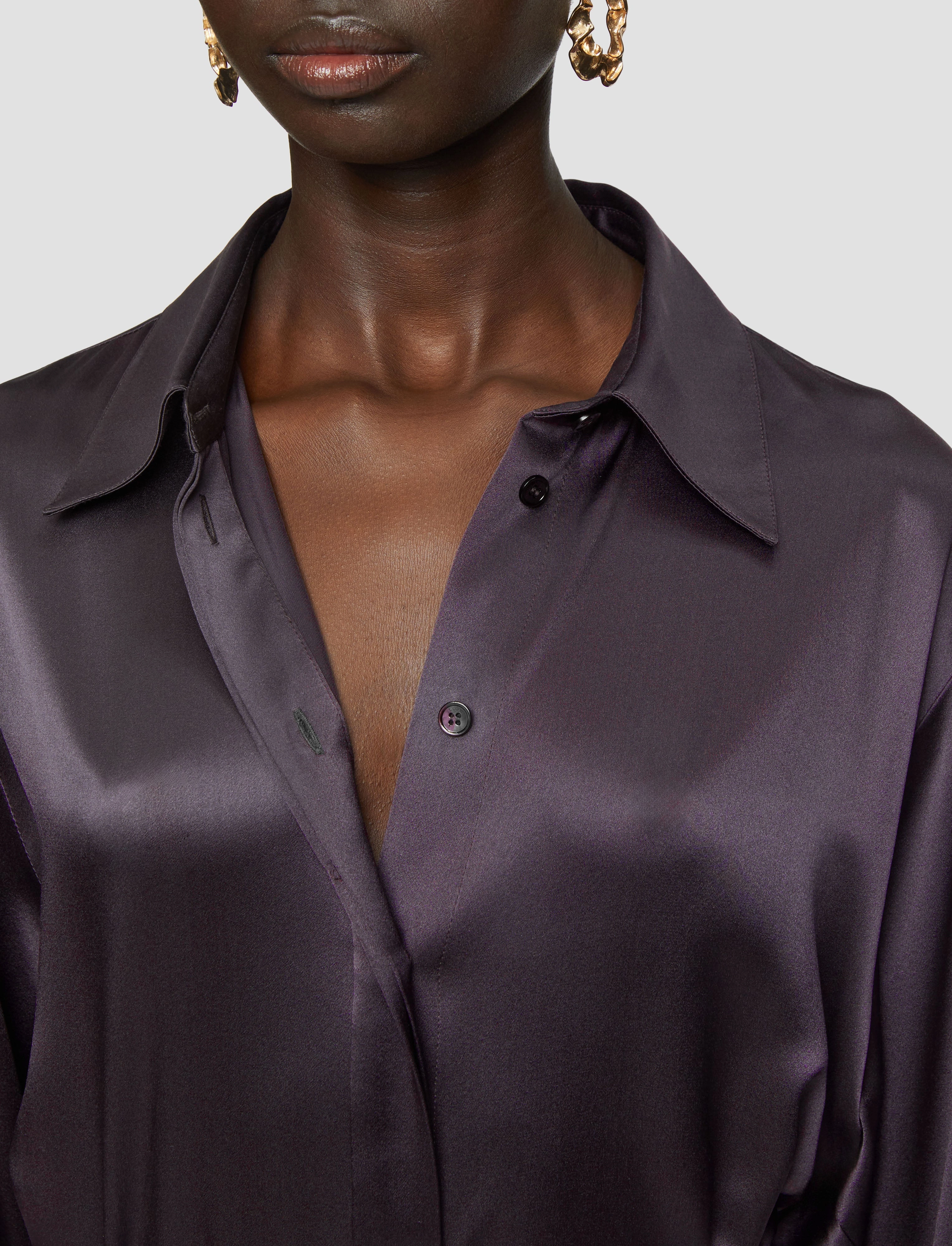 Cyprien Silk Satin Dress Life Soft