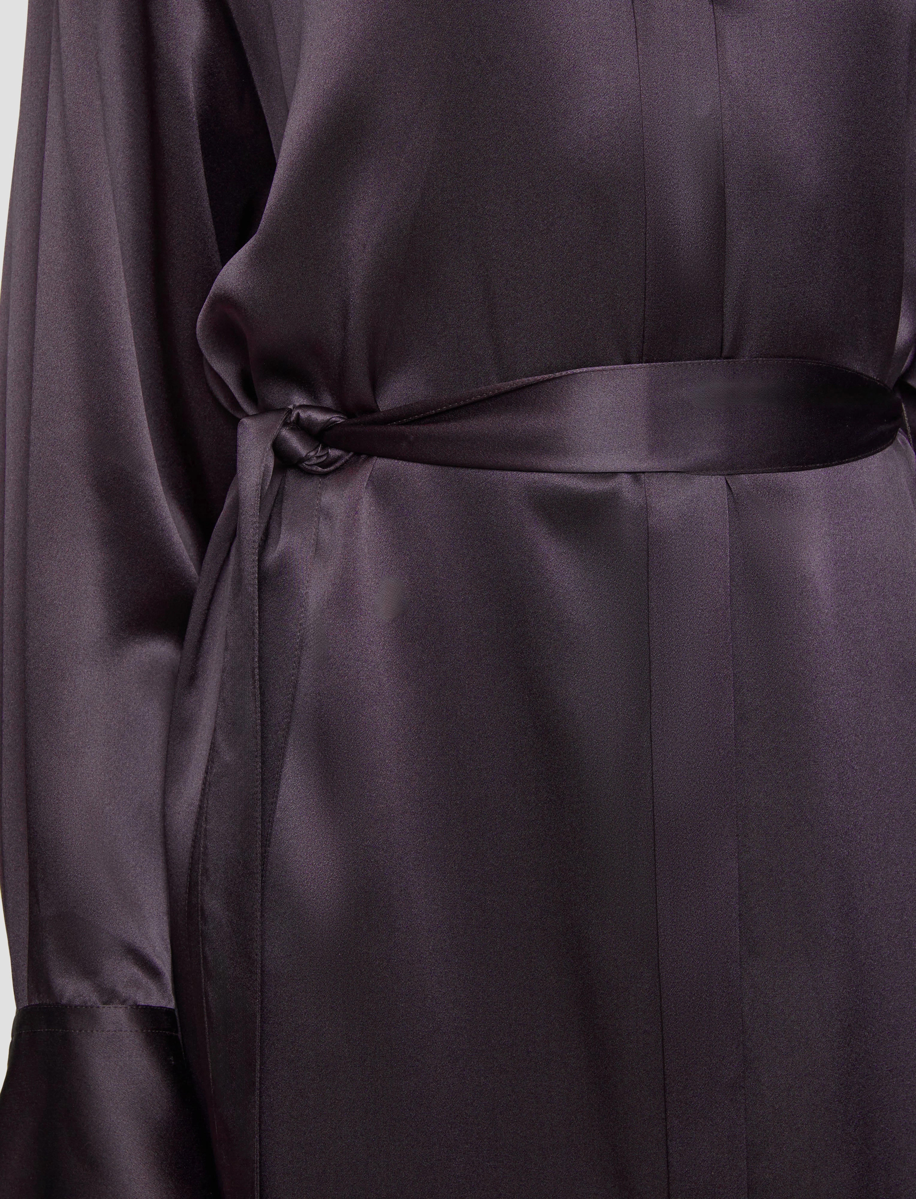 Cyprien Silk Satin Dress Casual Chic