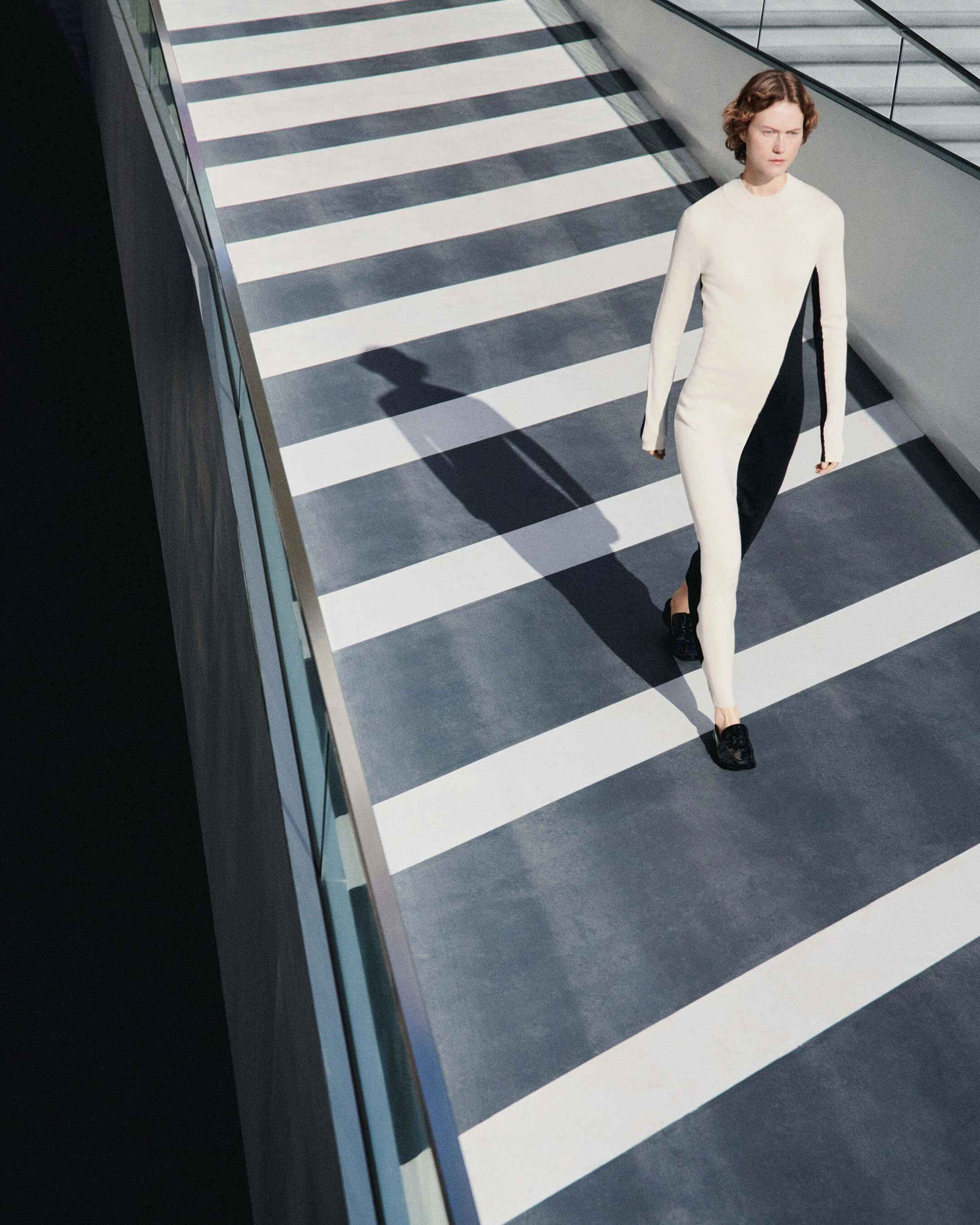 Bi-Colour Knit Dress Event Mood