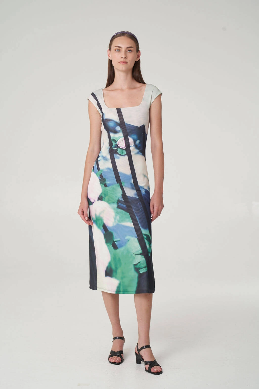 Basic Fashion Soft Fashion PAULIE MIDI DRESS