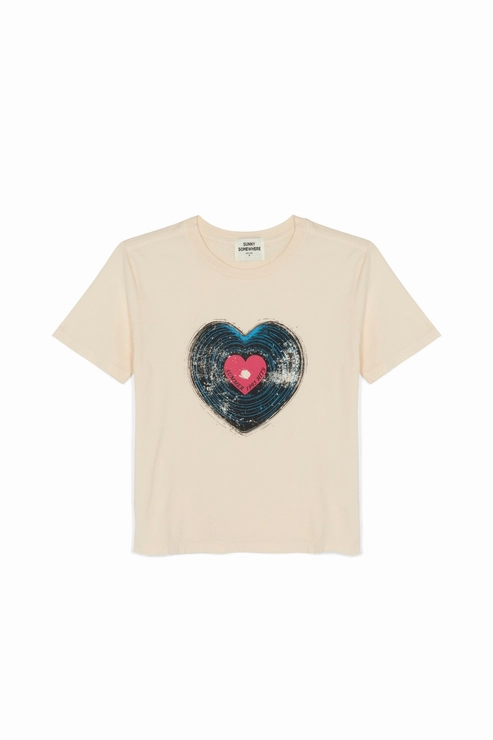 Non Restrictive Collar RECORD EVERYDAY TEE