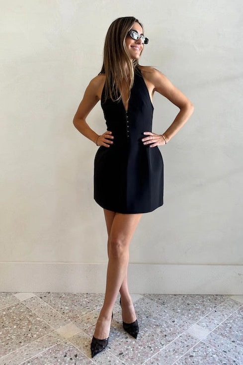 Petra Mini Dress Black Fit Clean