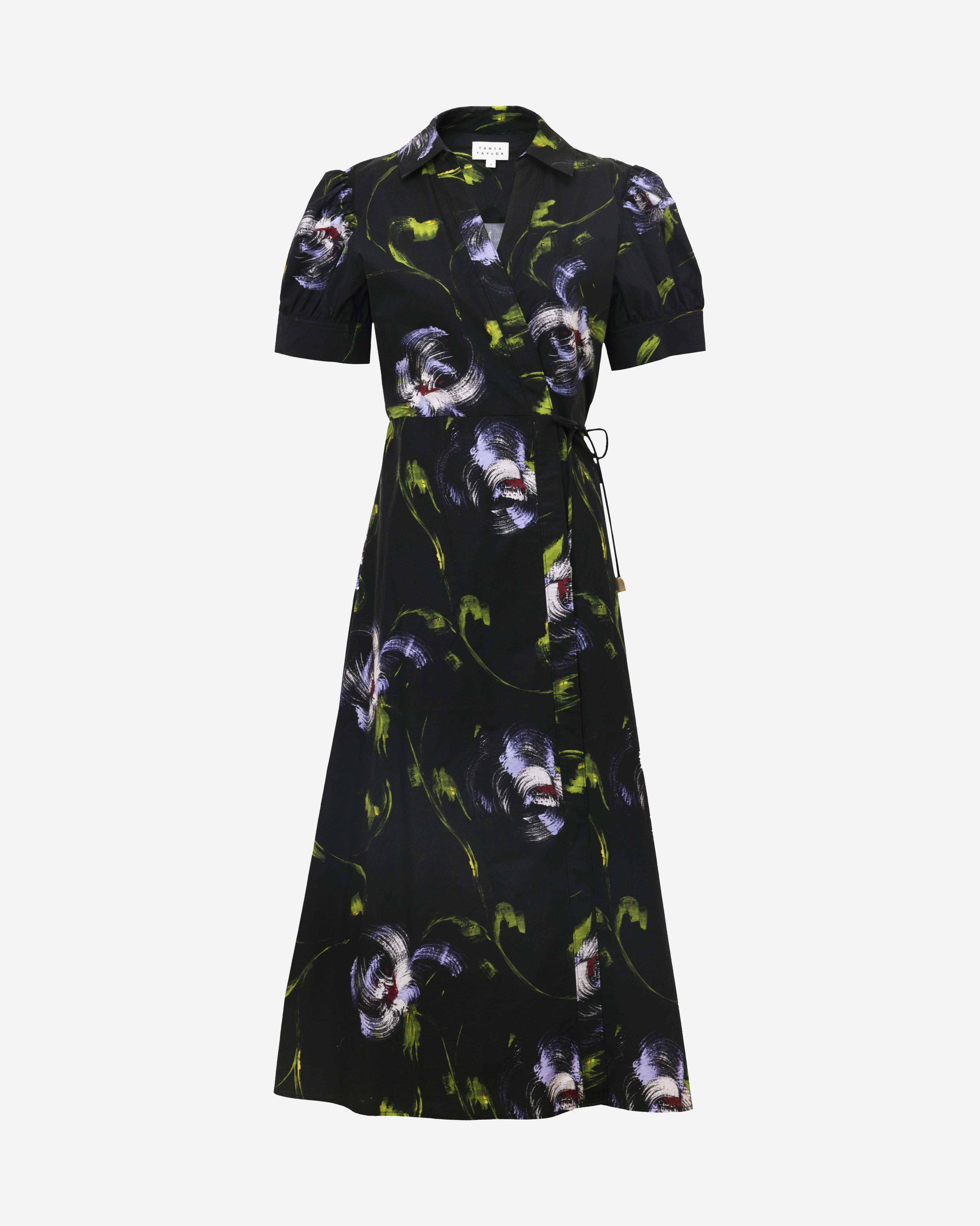 Glam Feel Short Sleeve Midi Shivon Dress