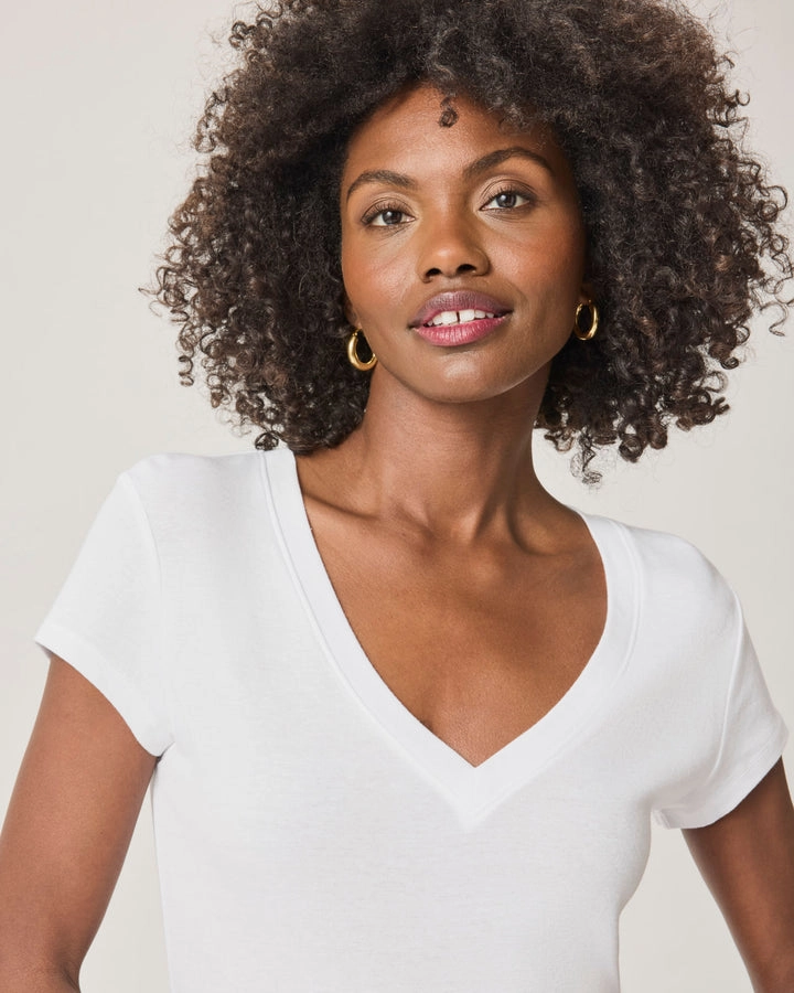 Adaptive Waistband FAYE VNECK TEE