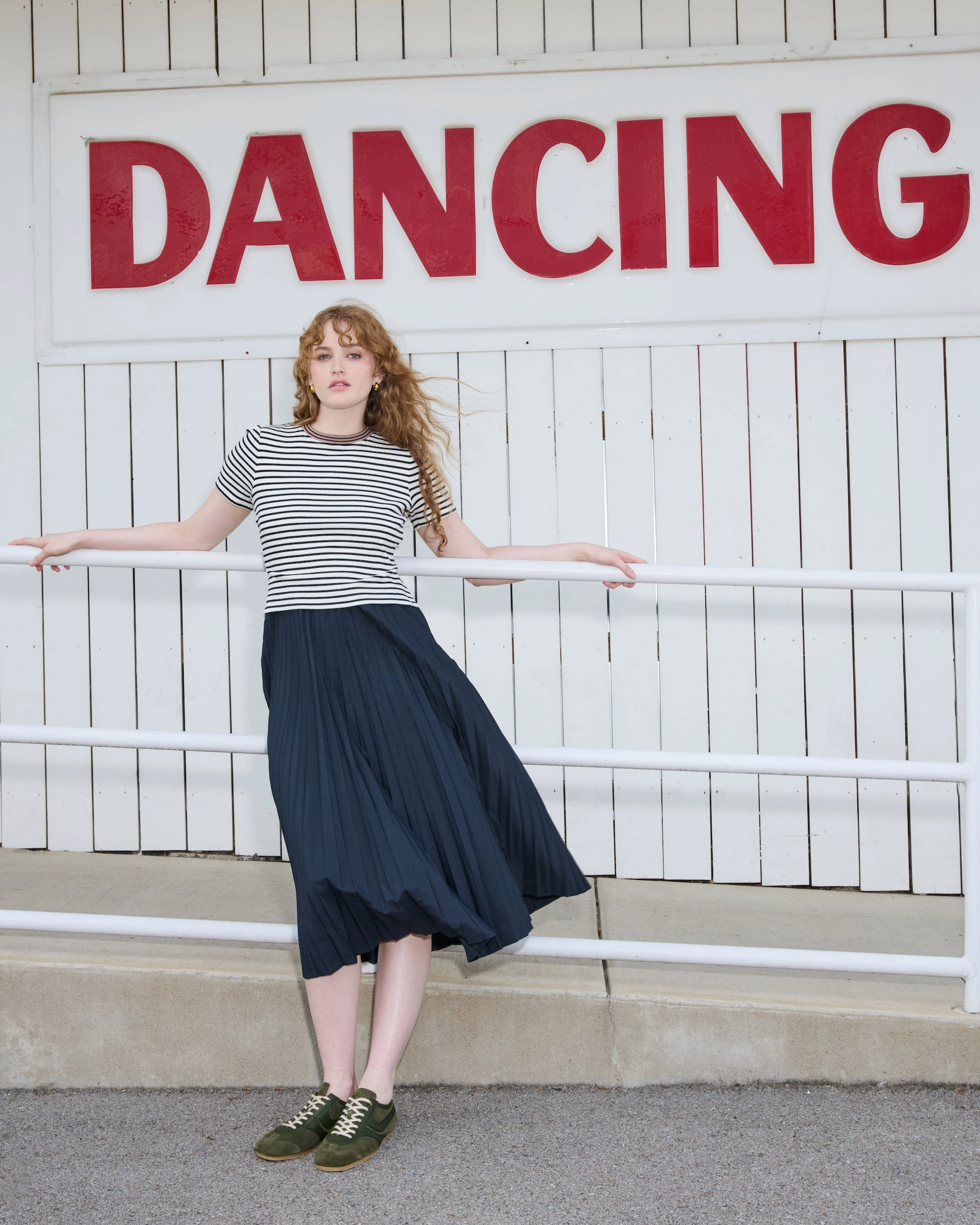 Earth-Tone Bright Appeal Logan Dress