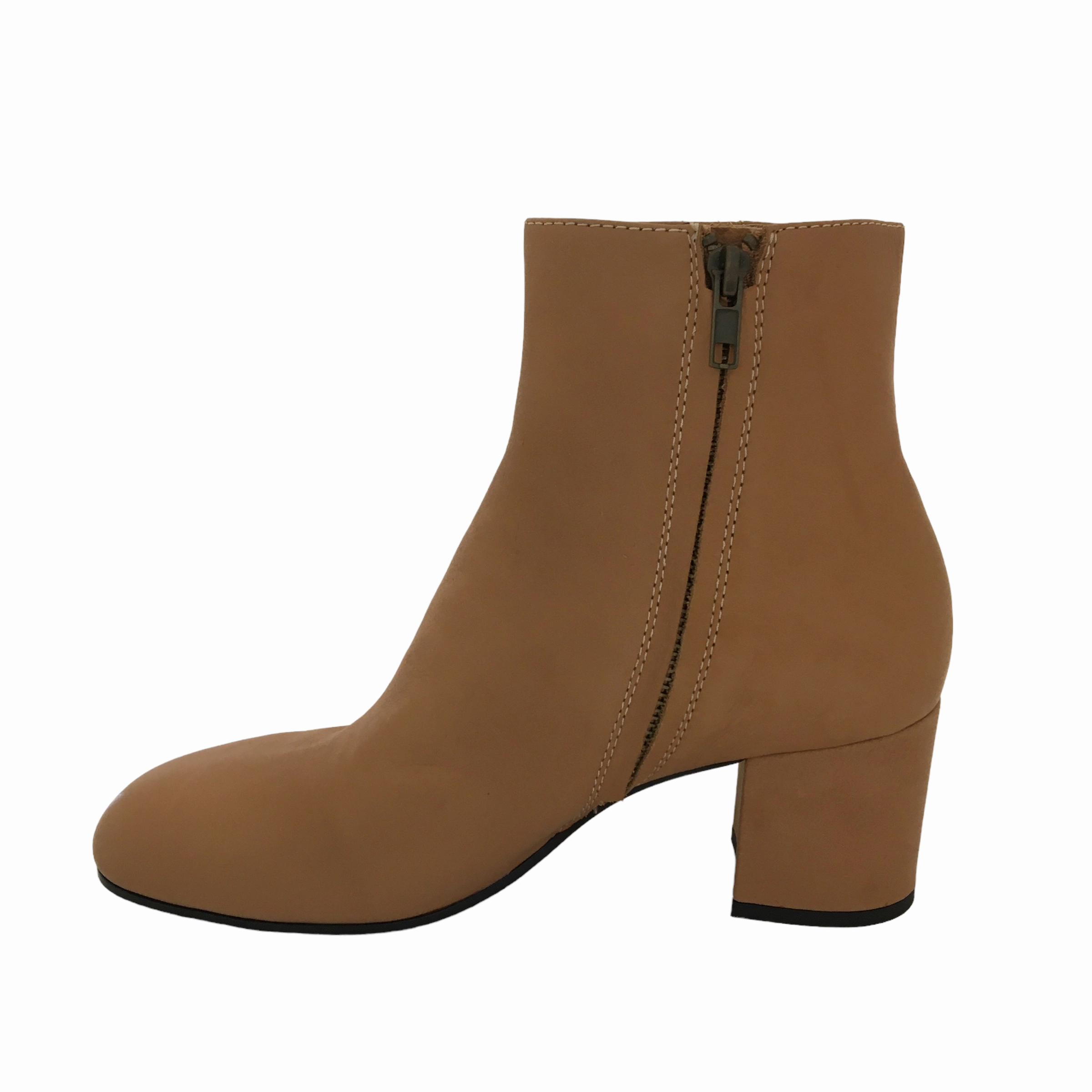 Django & Juliette Flossies ~ Black ~ Tan ~ Leather Boot Coastal Soft