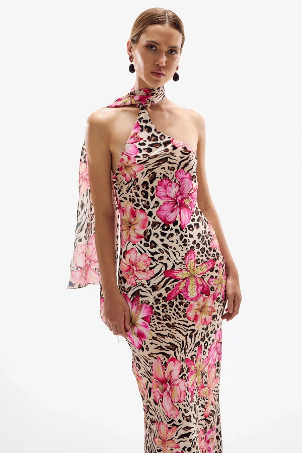 Hera Maxi Dress Safaria Trend-Inspired