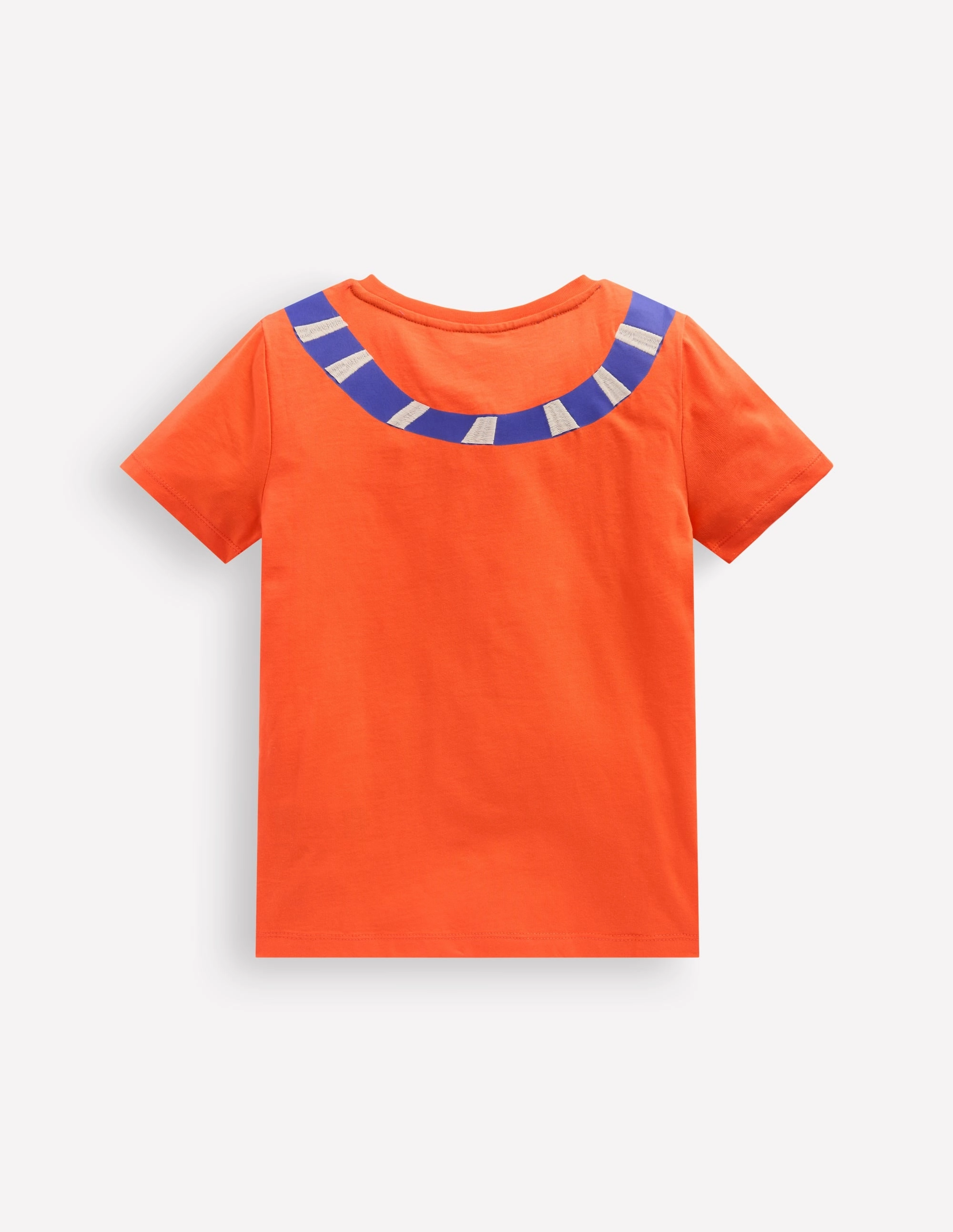 Lightweight Thermal Fun Graphic T-shirt-Vermillion Orange Limur