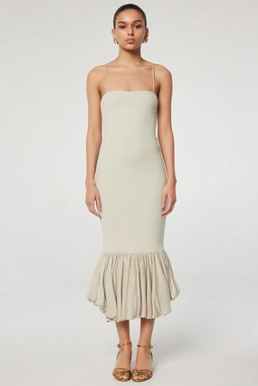 All-day style Asymmetric-Neck YONAS DRESS
