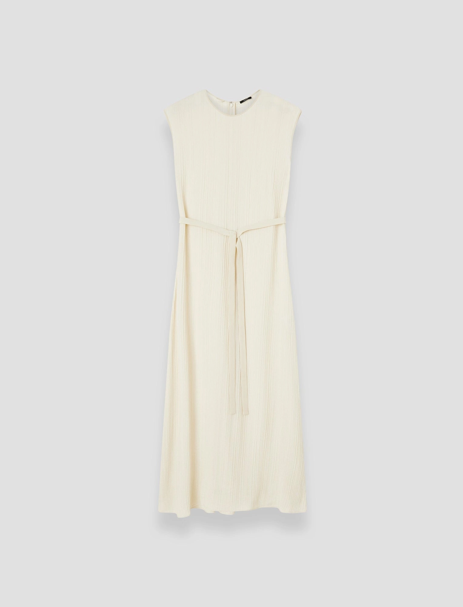 Hook-And-Eye Wrinkle-Free-Finish Garnier Pleat Jacquard Dress