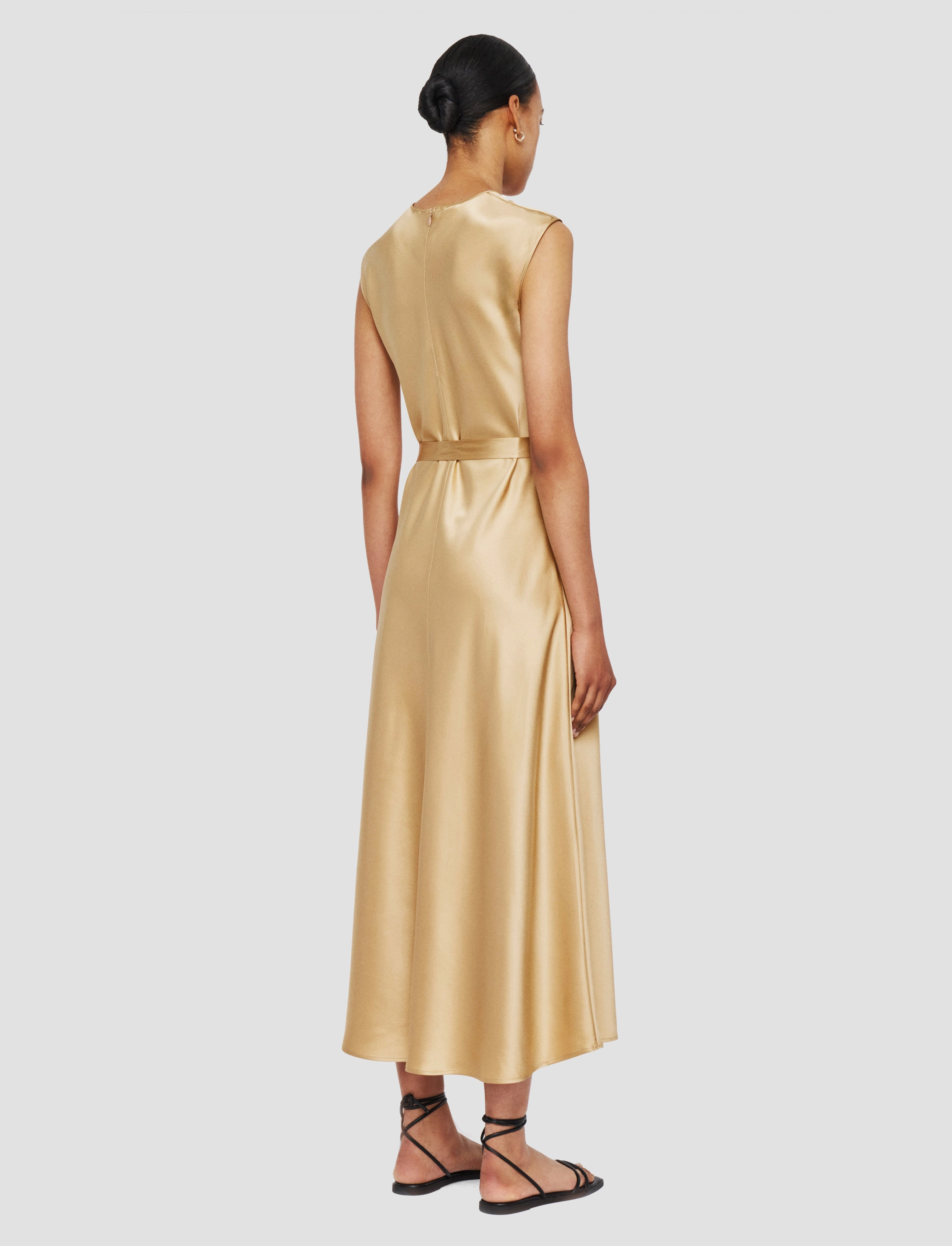 All-Occasion Wear Shape Retention Garnier Silk Satin Dress