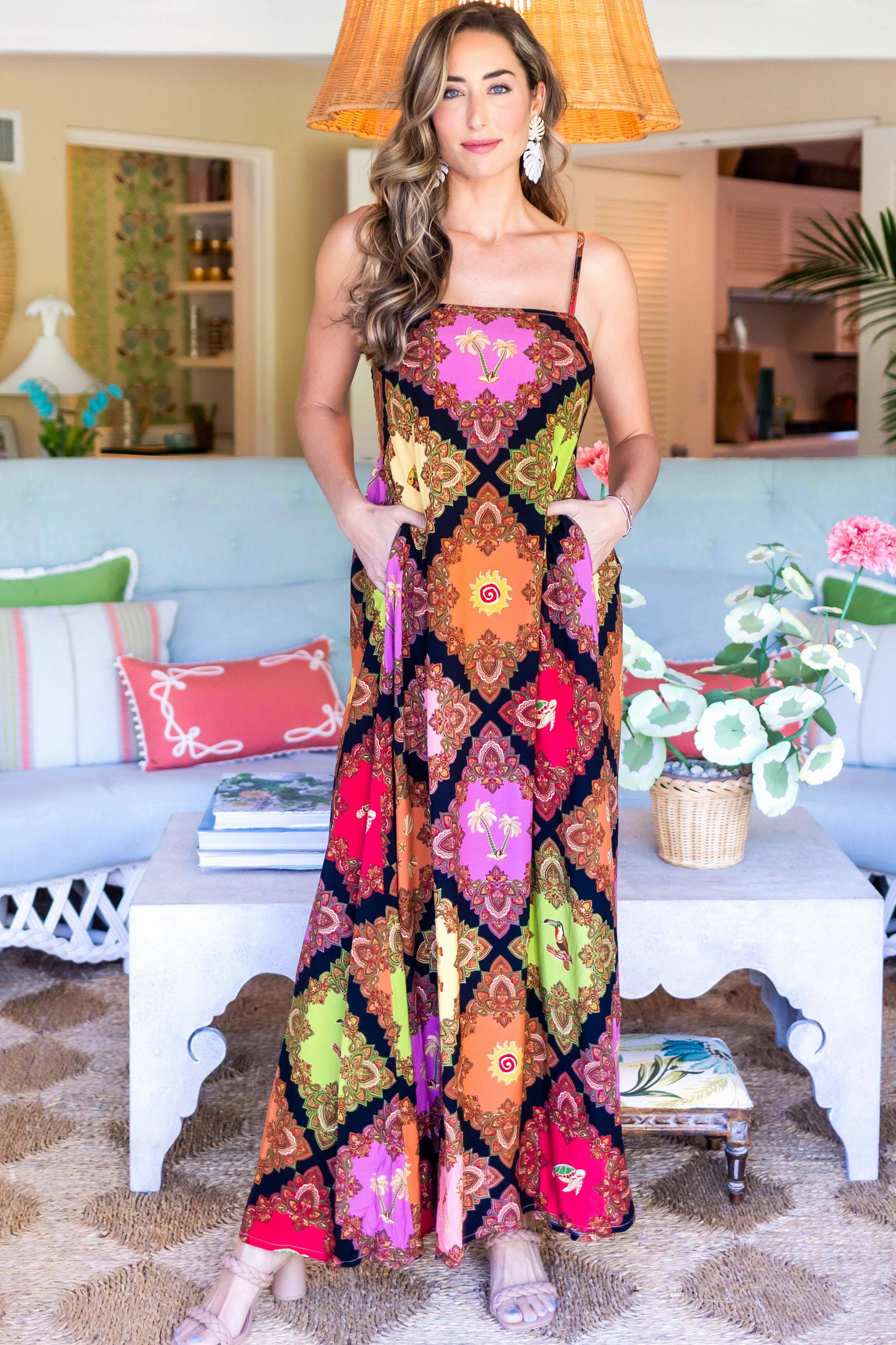 Giselle Dress / Terra Cotta Sol Perfectly Fitted Silky Surface