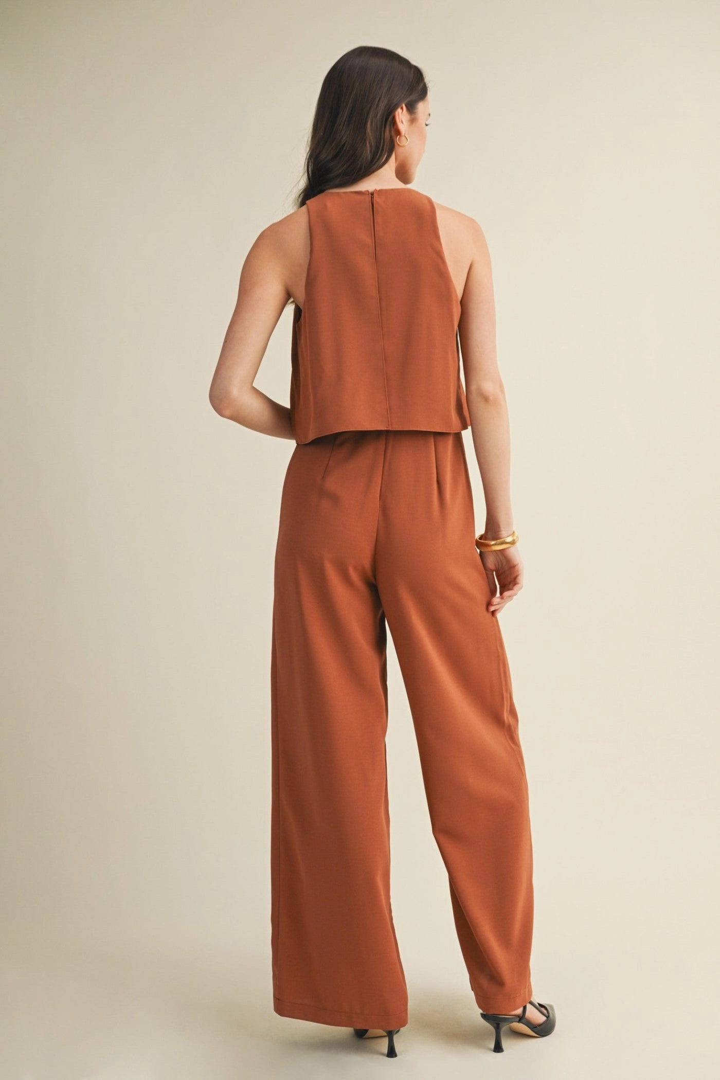 Minimal Boy Gym Fresh GLORIA LAYERED SLEEVELESS JUMPSUIT