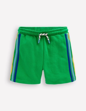 Mood Piece Rainbow Shorts-Sapling Green