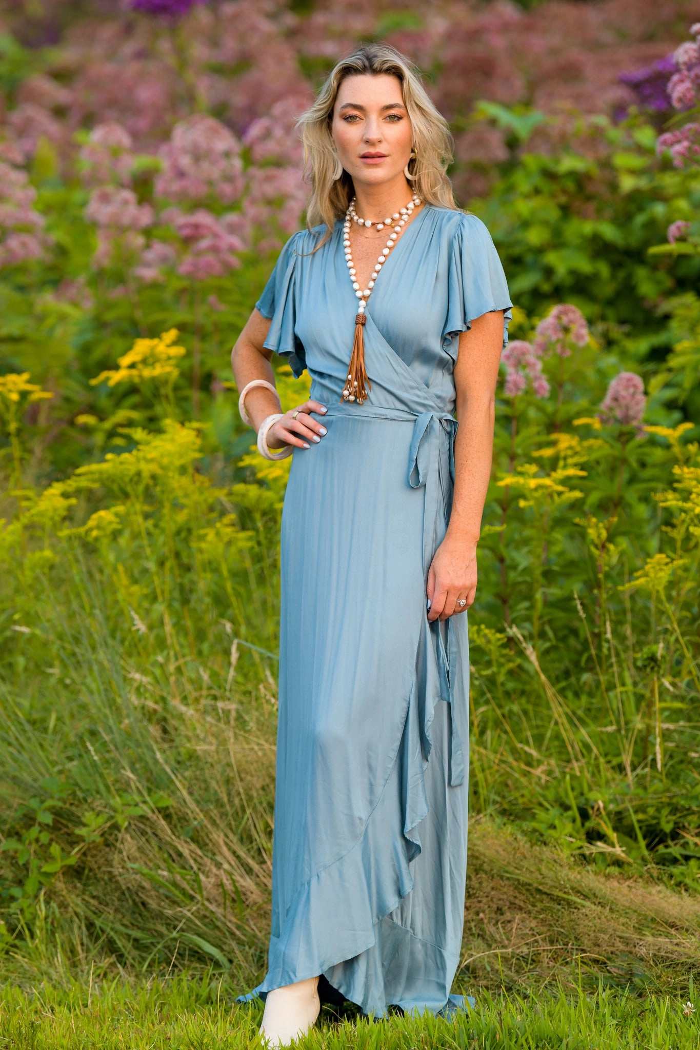 Loose Flow Katarina Dress / Blue