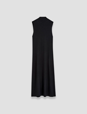 Shared Glow Gradient Stitch High Neck Dress