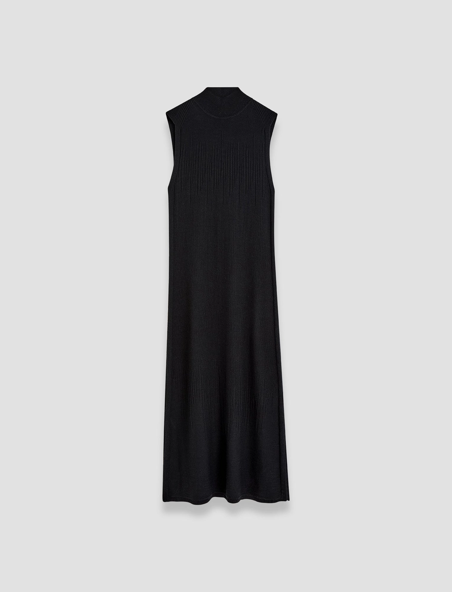 Shared Glow Gradient Stitch High Neck Dress