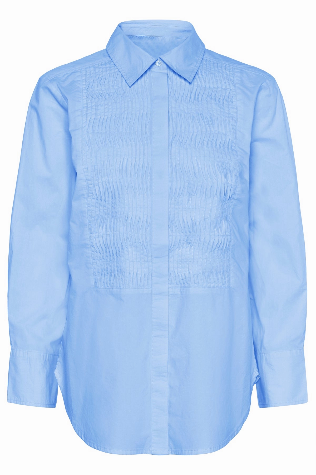 Sporty Style Sweat Absorbing Lining NATINKA RUFFLE SHIRT