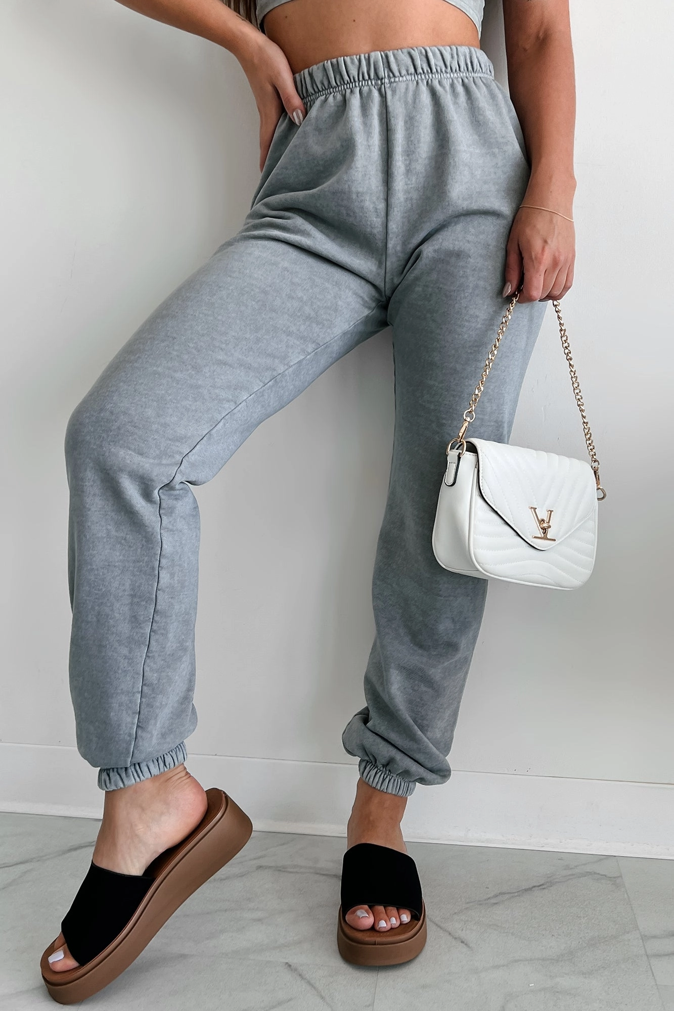Grover Jogger Sweatpants (Grey) Layer Fit Practical Style