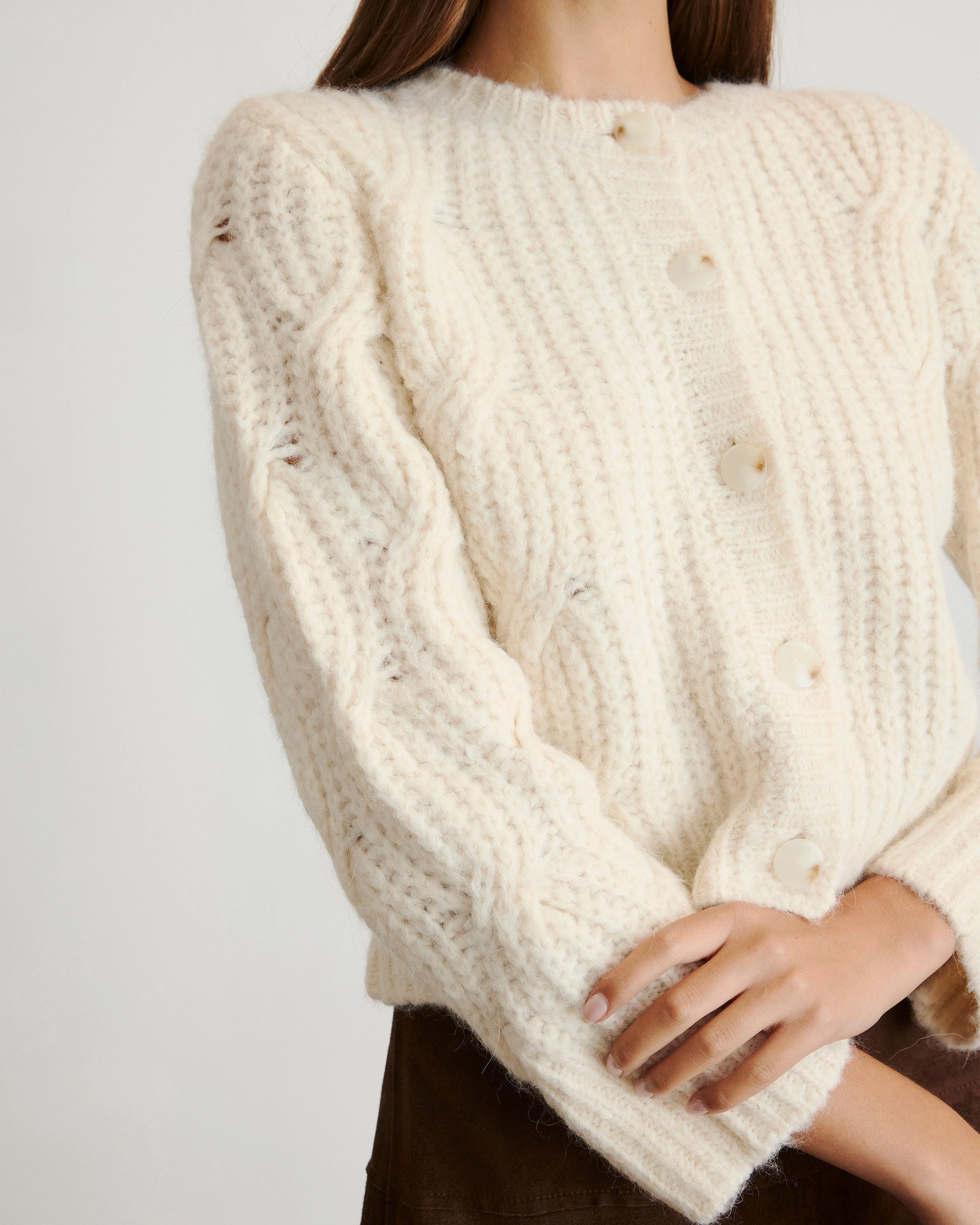 Hale Cardigan Moisture Management Seamless Design