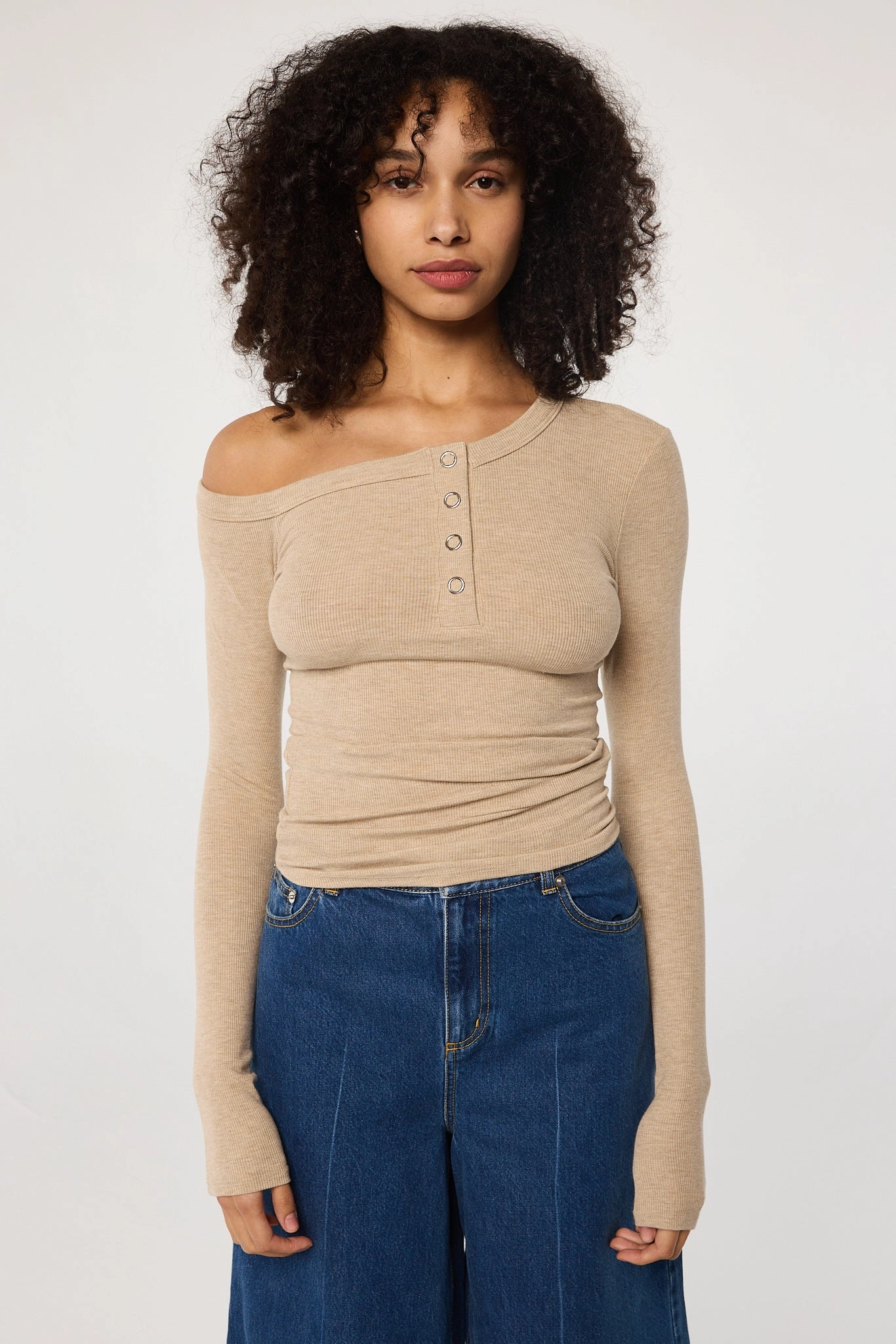 ZipperedPockets Flexible Knit HARLEY TOP