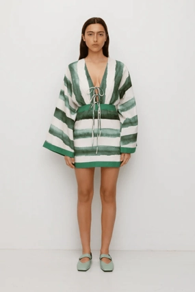 Moment Soft Street Edge Havana Mini Dress