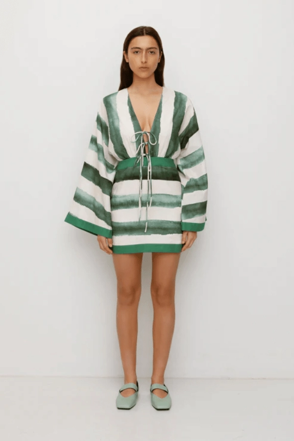 Moment Soft Street Edge Havana Mini Dress