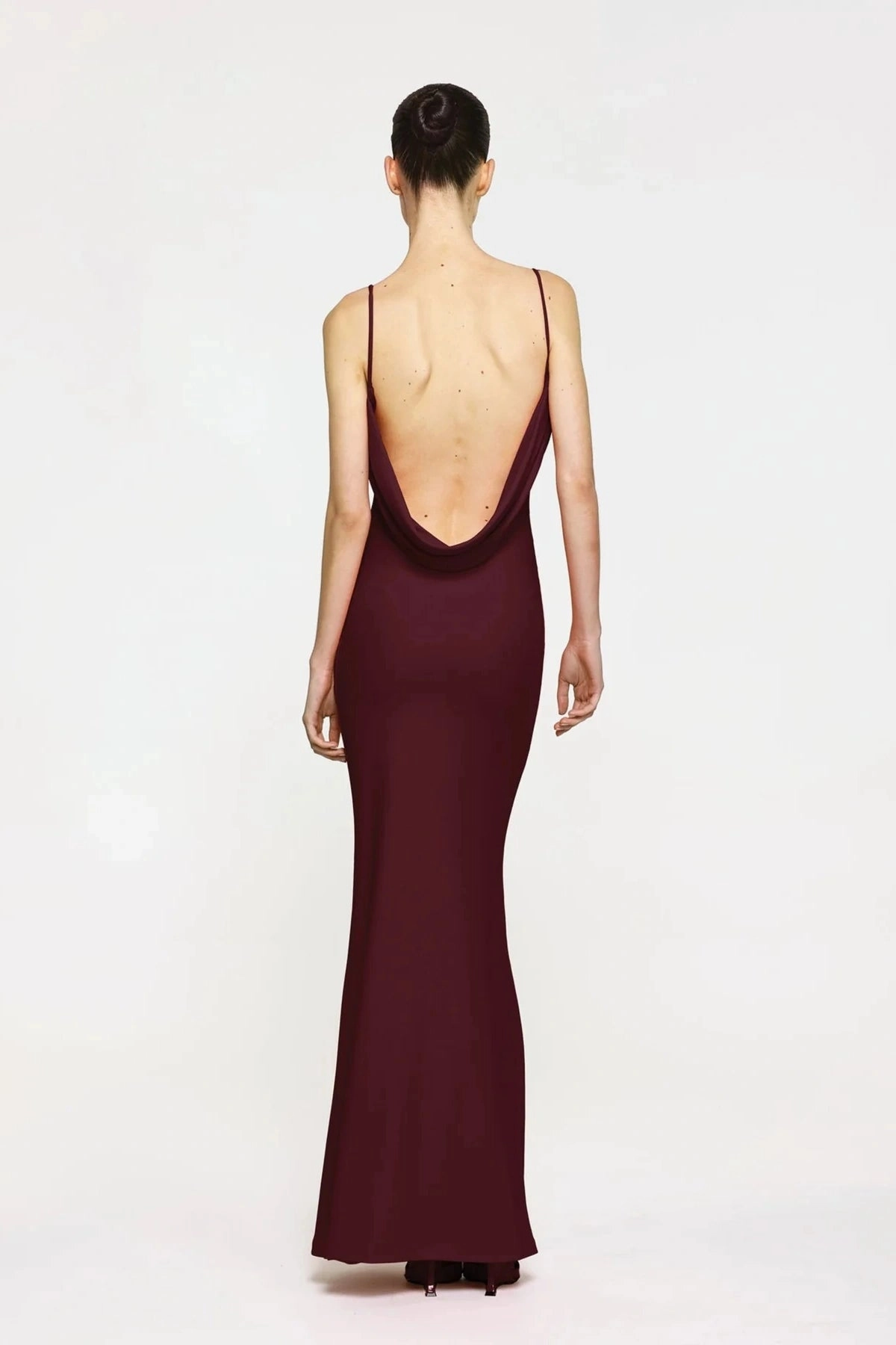 Havilland Gown Wine Versatile Layers