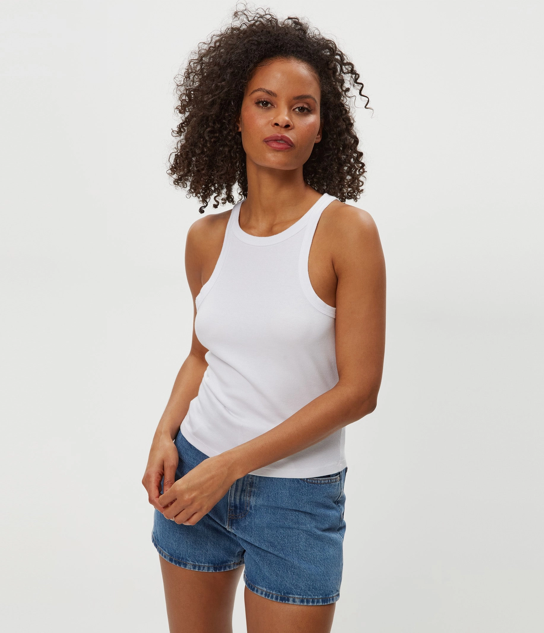 HAYES ULTRA RIB TANK MeshPanelIntegration Recycled Polyester