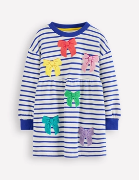 Adaptive Fit Technology YarnDyed Stripes Heavyweight Tunic-Ivory/Starboard Stripe Bows