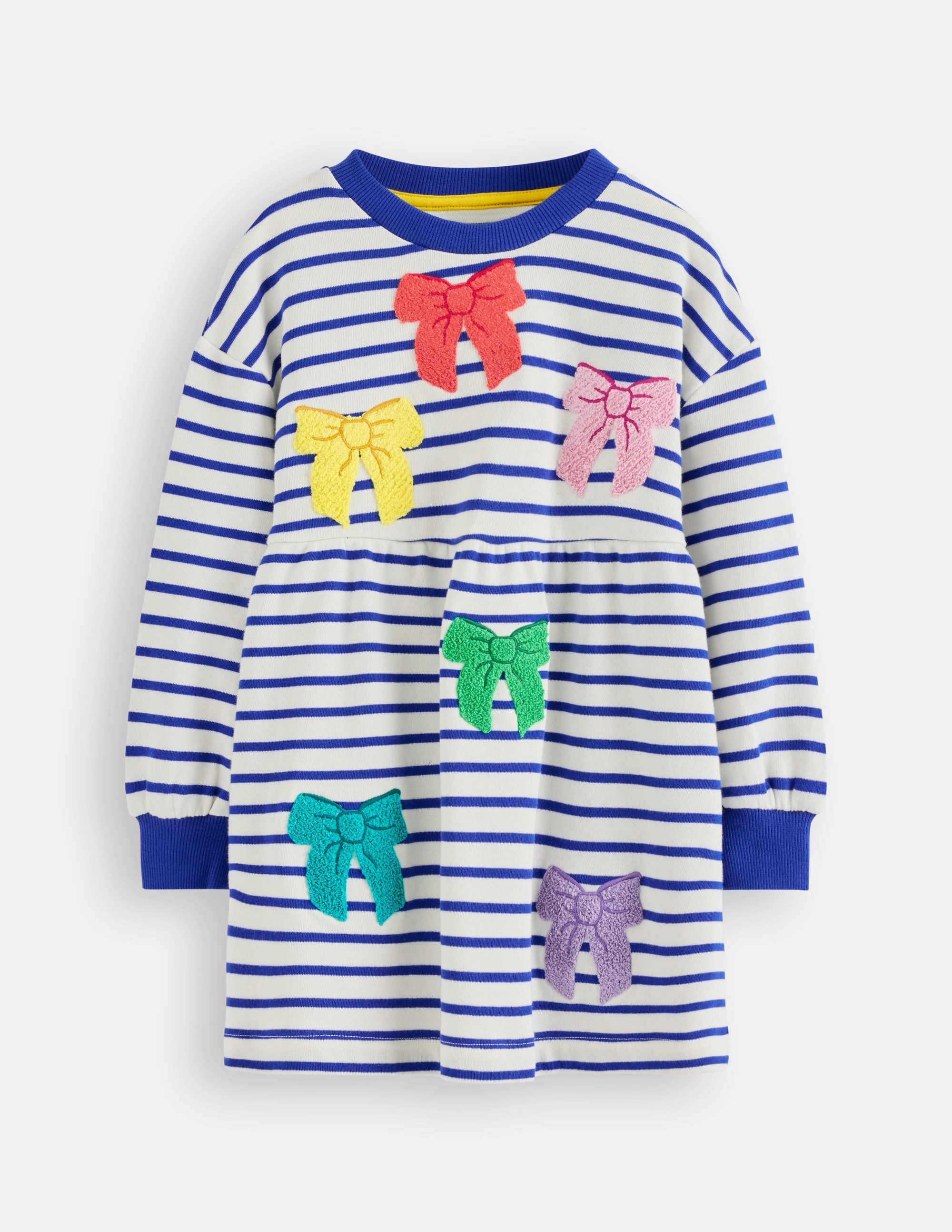 Adaptive Fit Technology YarnDyed Stripes Heavyweight Tunic-Ivory/Starboard Stripe Bows