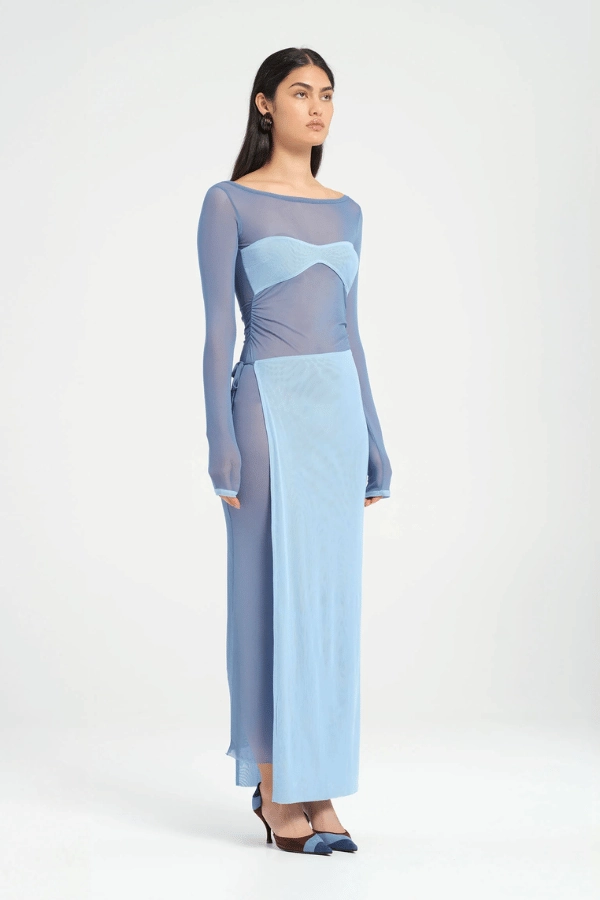 Body Confidence Hendrix Maxi Dress Ocean