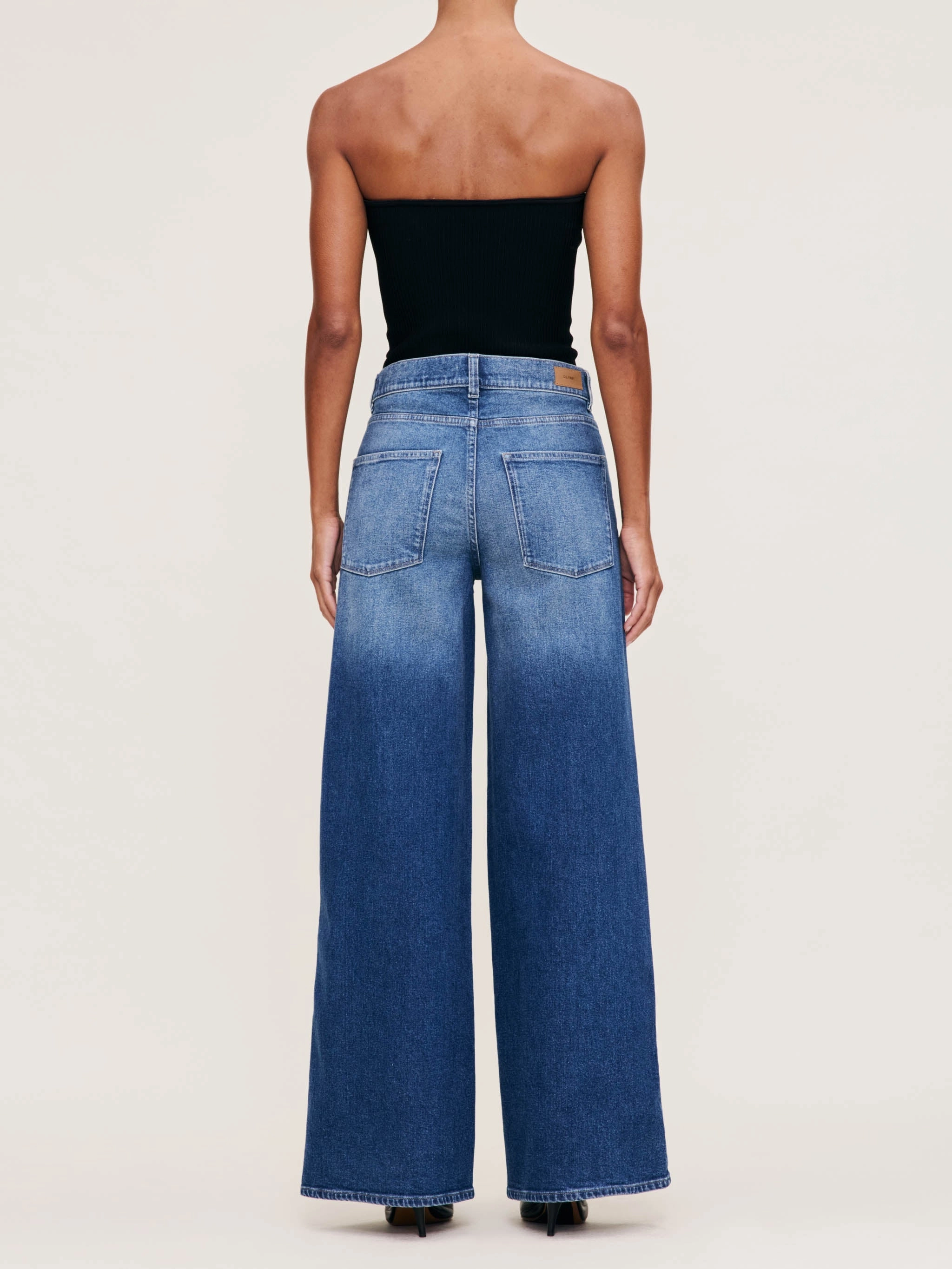 HEPBURN WIDE LEG MID RISE ANKLE Zip-off legs