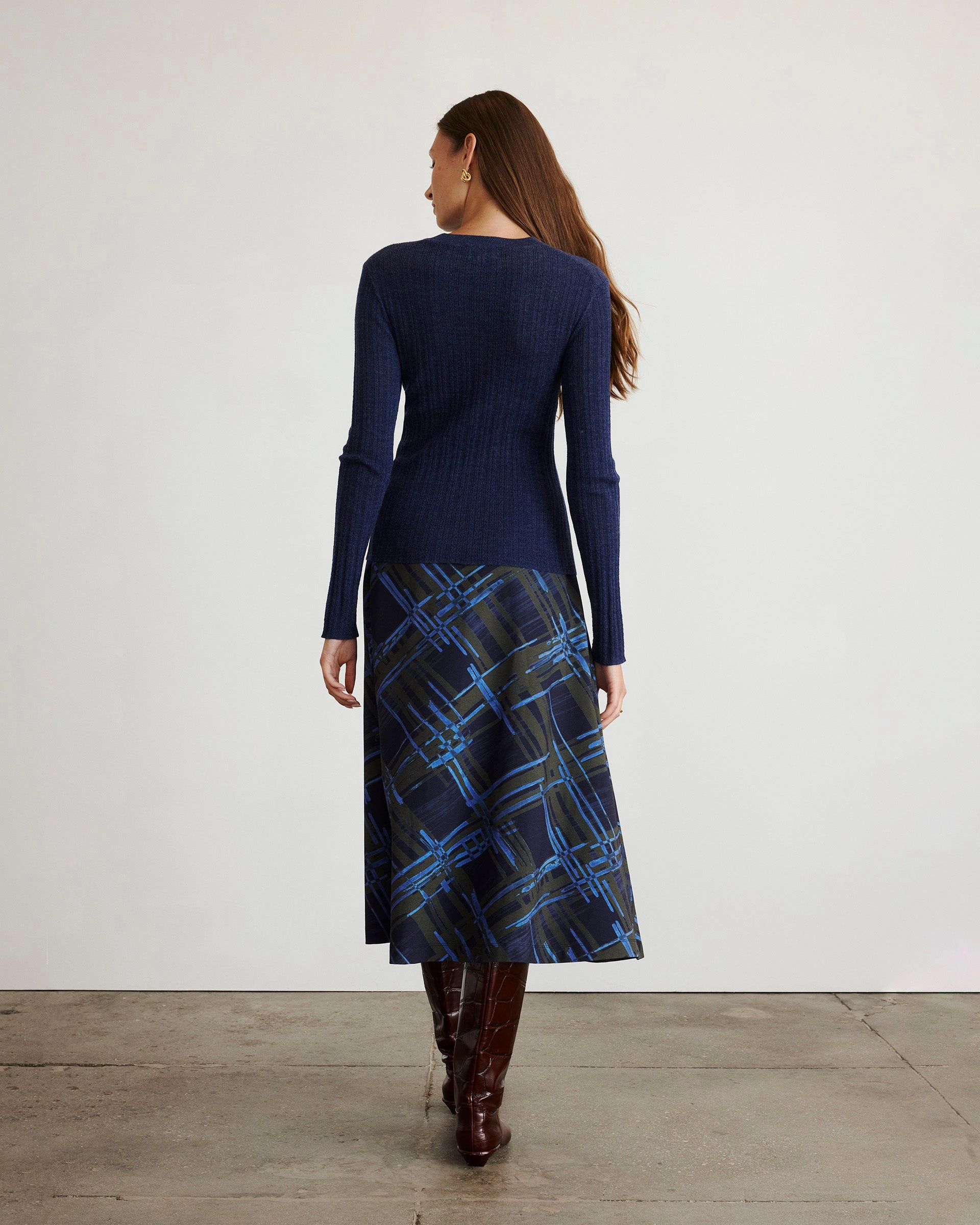 Crew Neck Kayden Knit AntiMicrobialLining StretchFit Design