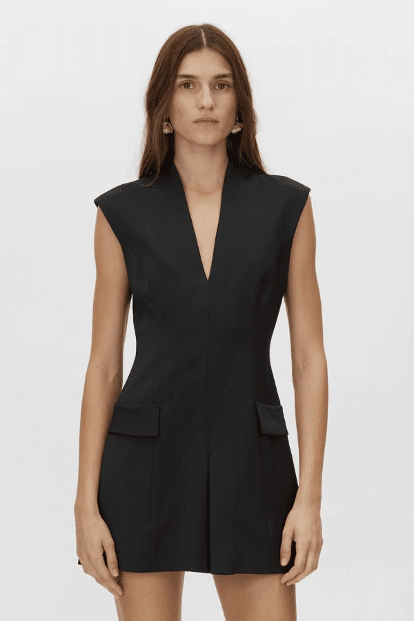 Urban Drape Houston Dress Black